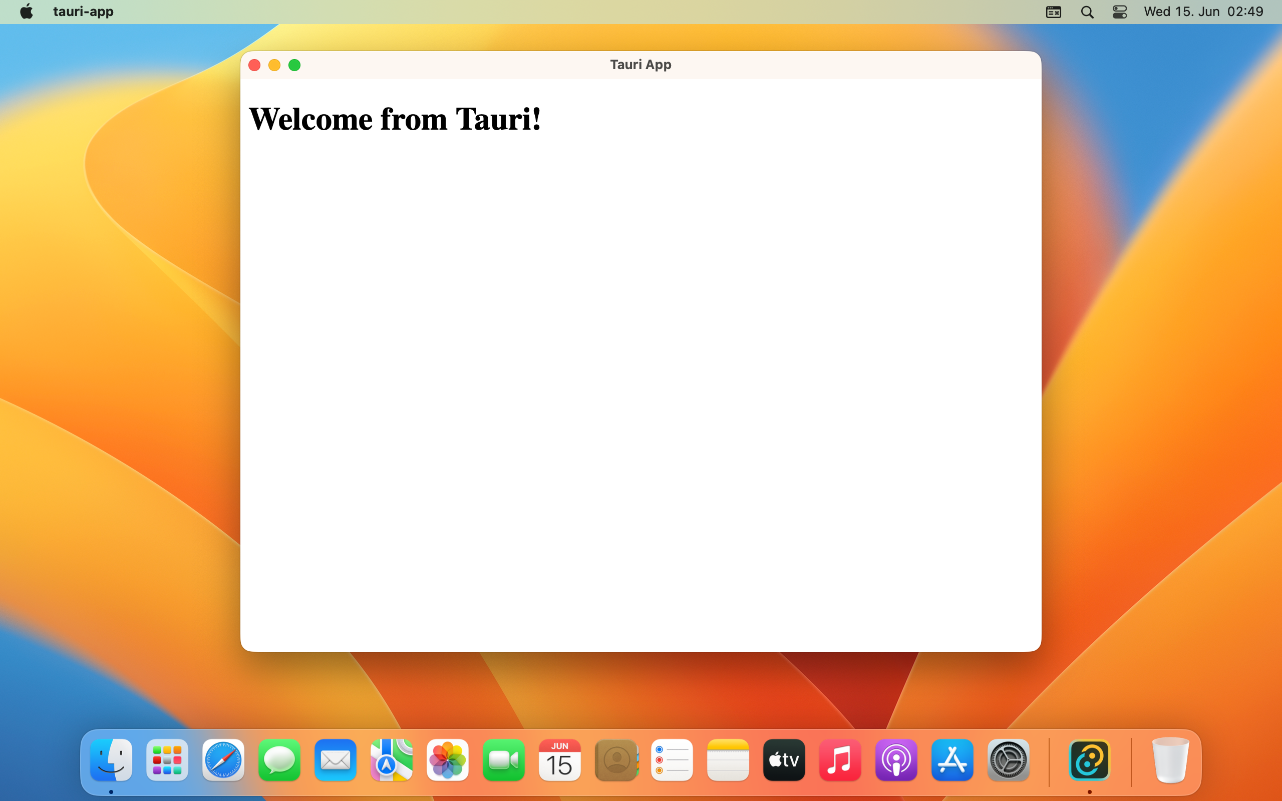 Tauri Application Examples